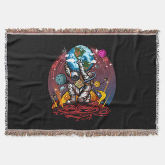 Manta Atlas Astronaut Holding Earth Mars Galaxy Cosmic S