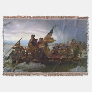 Manta Atravesando el Delaware 1776: General George Washi