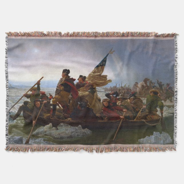 Manta Atravesando el Delaware 1776: General George Washi (Anverso)