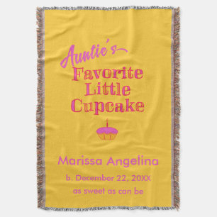 Manta Aunties Favorito Little Cupcake