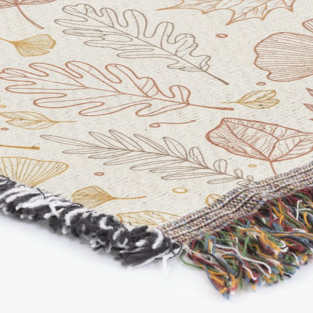 Manta Autumn Leaves Fall Foliage (Esquina)