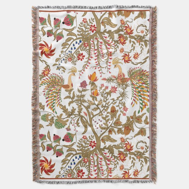 Manta Aves del paraíso (Frente vertical)