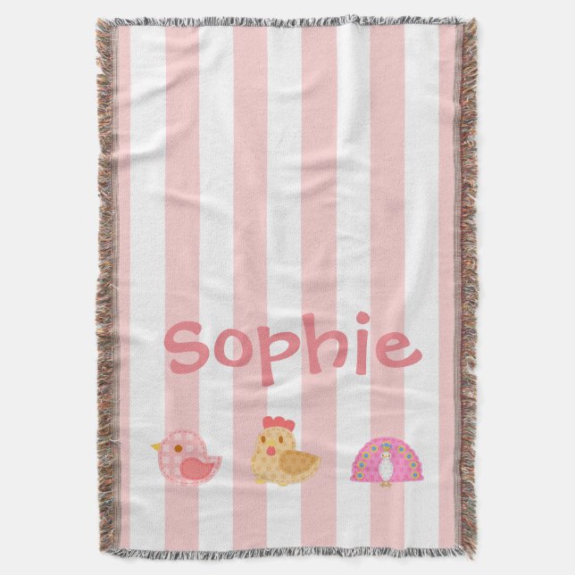 Manta Aves dultas y cortas (Frente vertical)