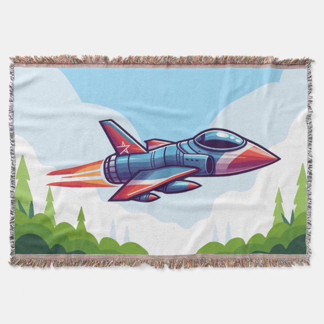 Manta avión/avión de combate (Anverso)