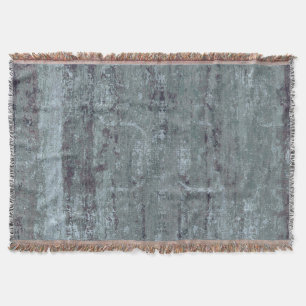 Manta Azul Verde azulado antiguo con alteración de la co