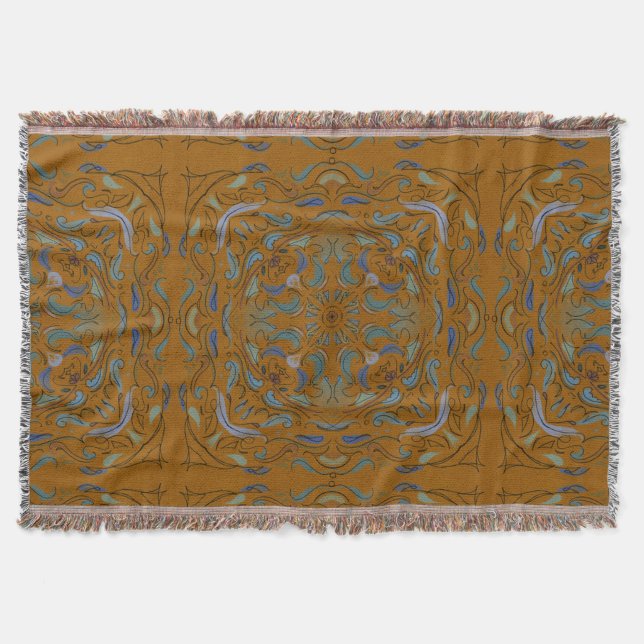 Manta Azulejo de Otoño  (Anverso)