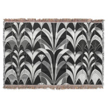 B&W Throw Blanket