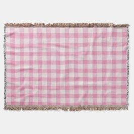 Manta Baby Pink Gingham