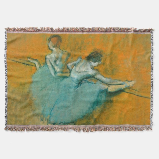 Manta Bailarinas de Degas en el ballet de bar (Anverso)