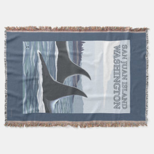 Manta Ballenas #1 - isla de San Juan, Washington de la