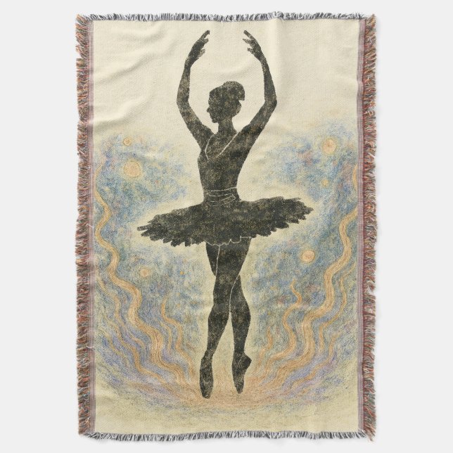 Manta Ballerina in Graziöser Anmut - Sanfte Farben (Frente vertical)