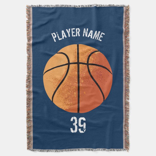 Manta Baloncesto (personalizable) (Frente vertical)