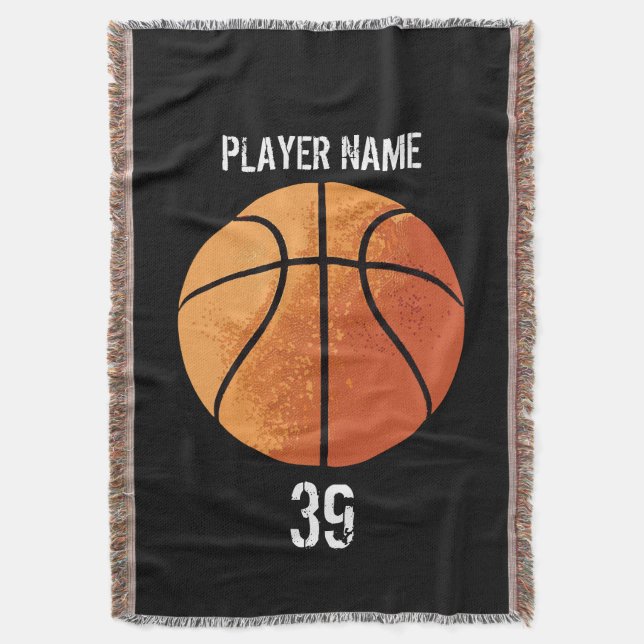 Manta Baloncesto (personalizable) (Frente vertical)
