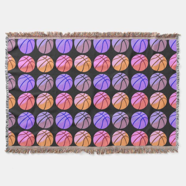 Manta Baloncesto Pop Art (Anverso)