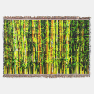 Manta Bambú Art 6 Throw Blanket