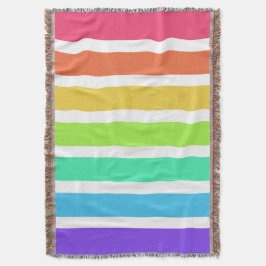 Manta Bandas de arco iris luminosas