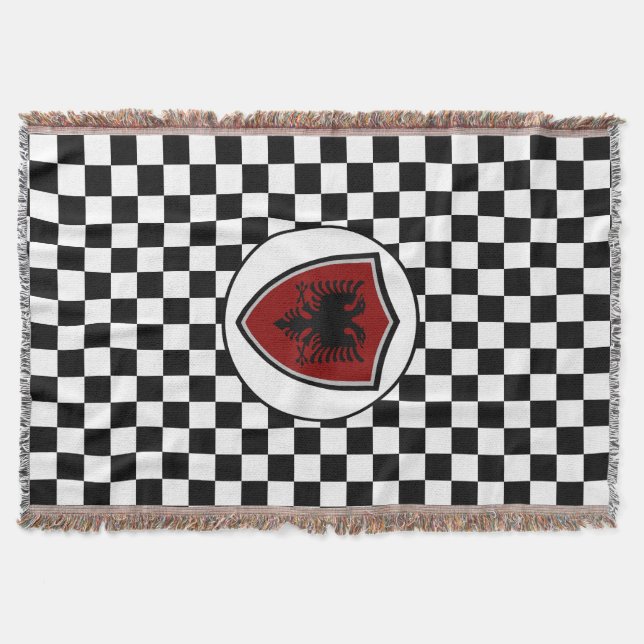 Manta Bandera albanesa (Anverso)
