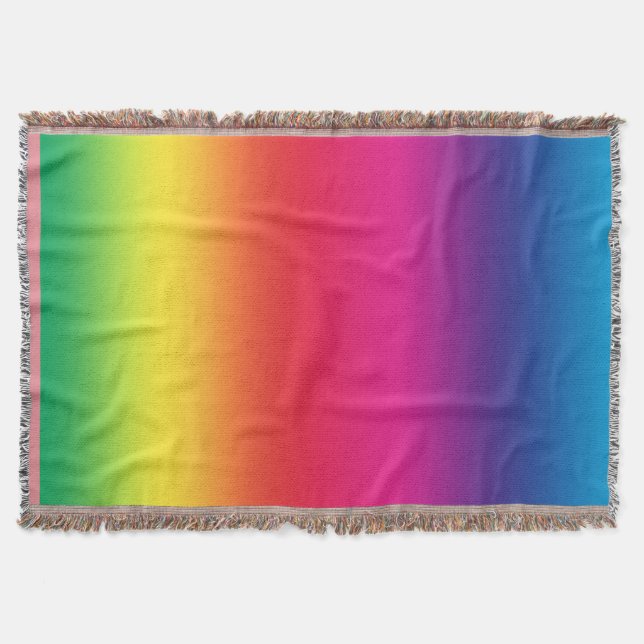 Manta Bandera arco iris (Anverso)