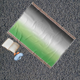 Manta Bandera Aromántica Gradiente - Orgullo Aromántico 