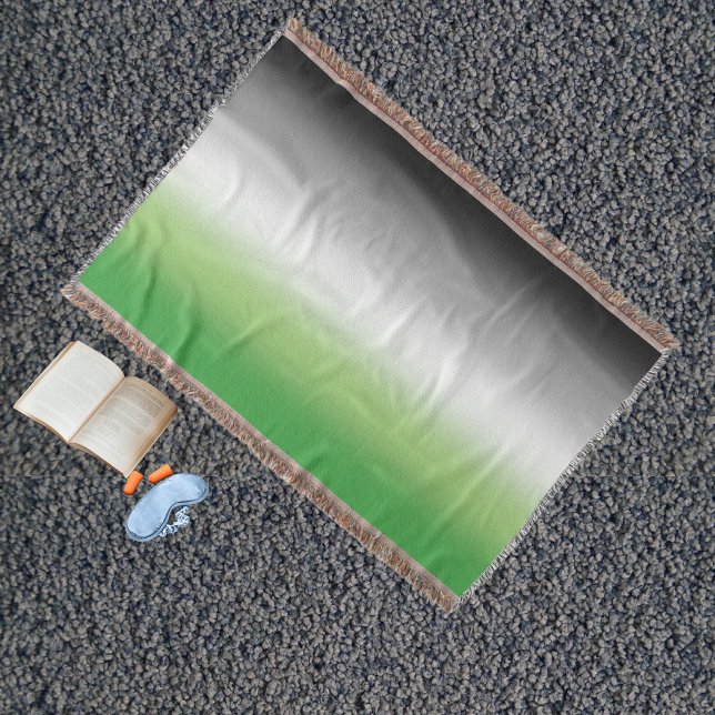 Manta Bandera Aromántica Gradiente - Orgullo Aromántico  (Subido por el creador)