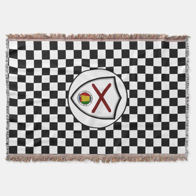 Manta Bandera de Alabama (Anverso)