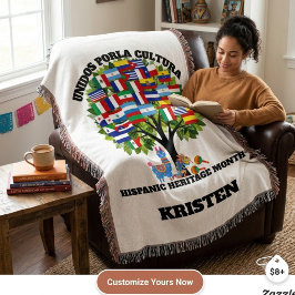 Manta Bandera de árbol personalizada para el Mes de la H