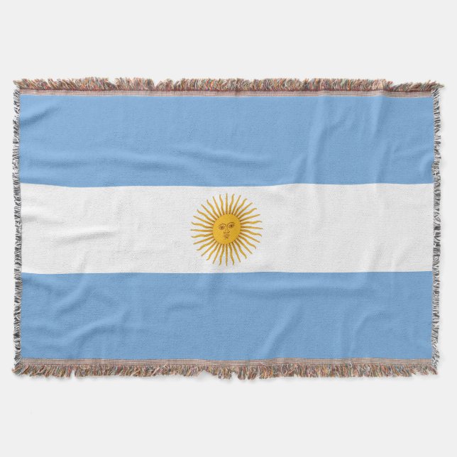 Manta Bandera de Argentina (Anverso)
