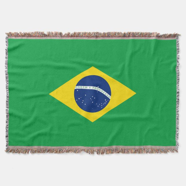 Manta Bandera de Brasil (Anverso)