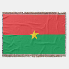 Manta Bandera de Burkina Faso