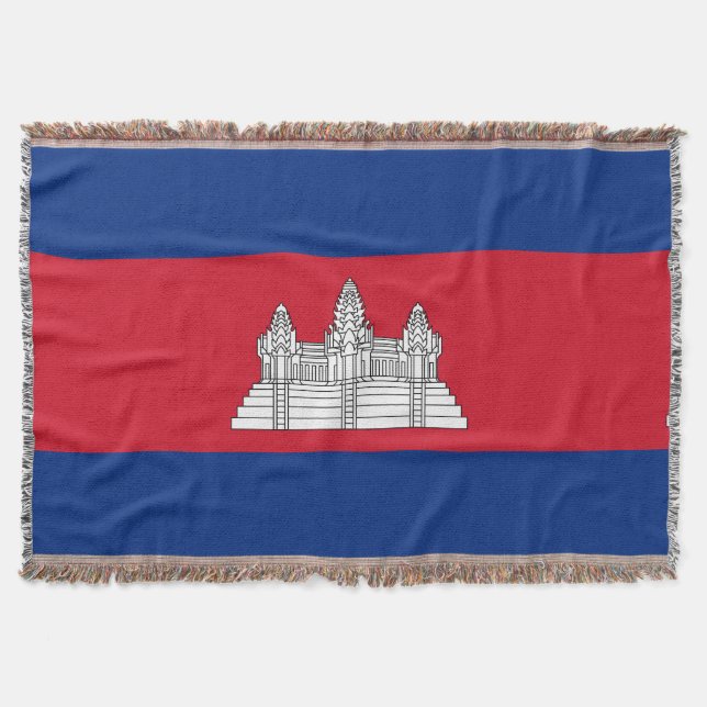 Manta Bandera de Camboya (Anverso)
