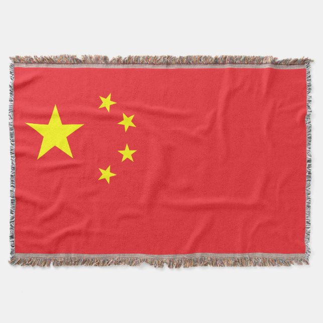 Manta Bandera de China (Anverso)