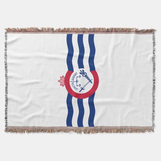 Manta Bandera de Cincinnati (Anverso)
