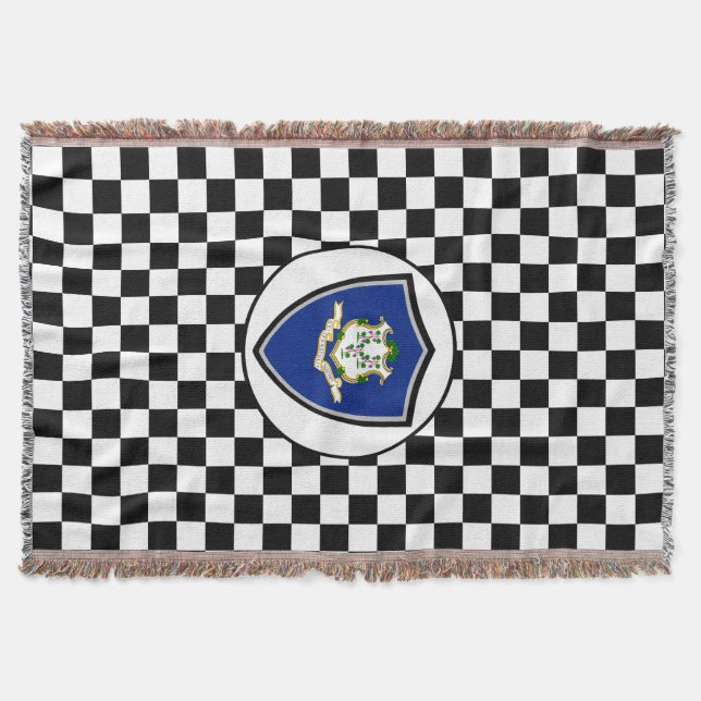 Manta Bandera de Connecticut (Anverso)