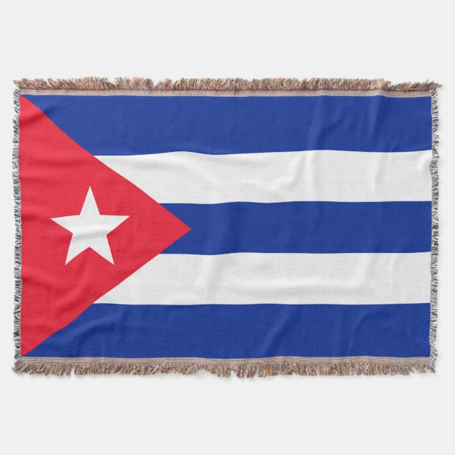 Manta Bandera de Cuba (Anverso)