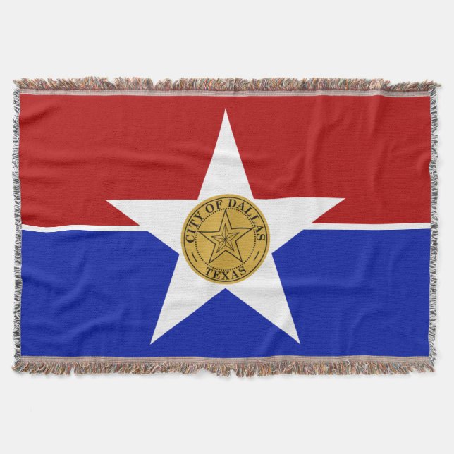 Manta Bandera de Dallas (Anverso)