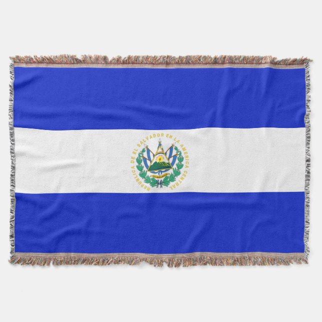 Manta Bandera de El Salvador (Anverso)