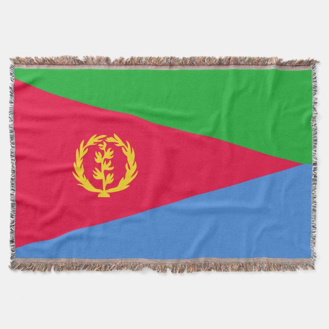 Manta Bandera de Eritrea (Anverso)