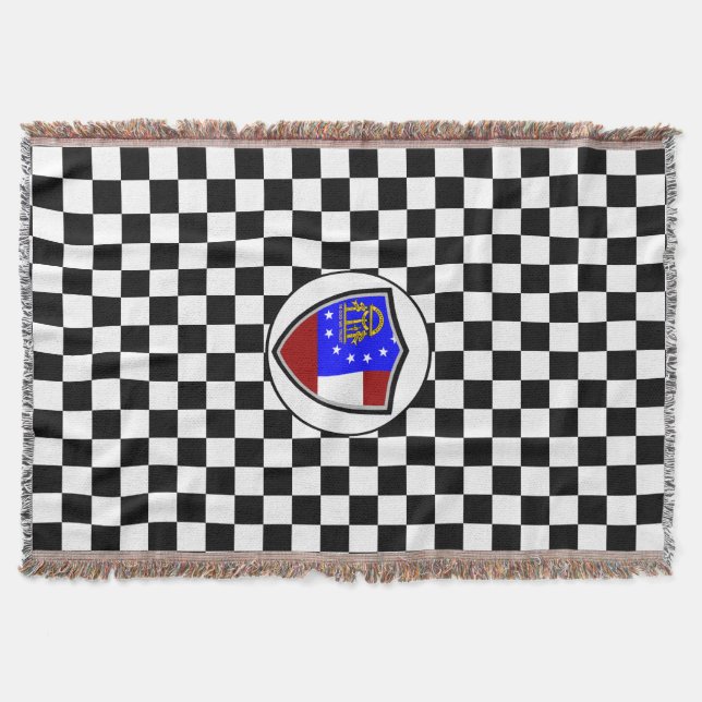 Manta Bandera de Georgia (Anverso)