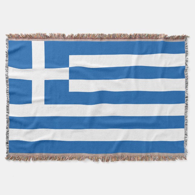 Manta Bandera de Grecia (Anverso)