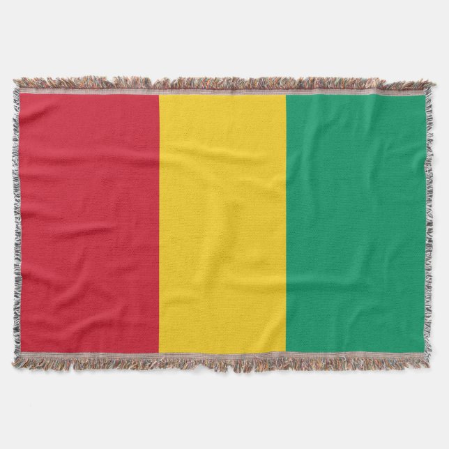 Manta Bandera de Guinea (Anverso)