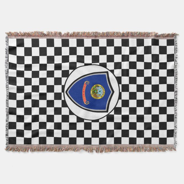 Manta Bandera de Idaho (Anverso)