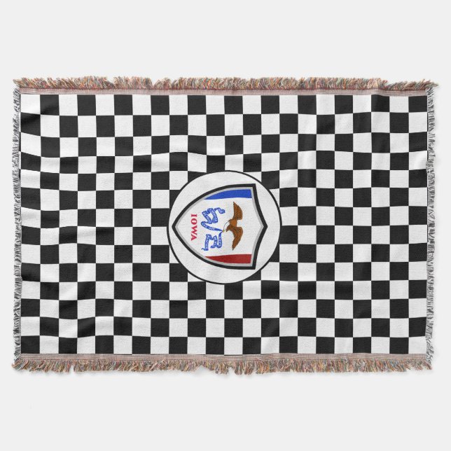 Manta Bandera de Iowa (Anverso)