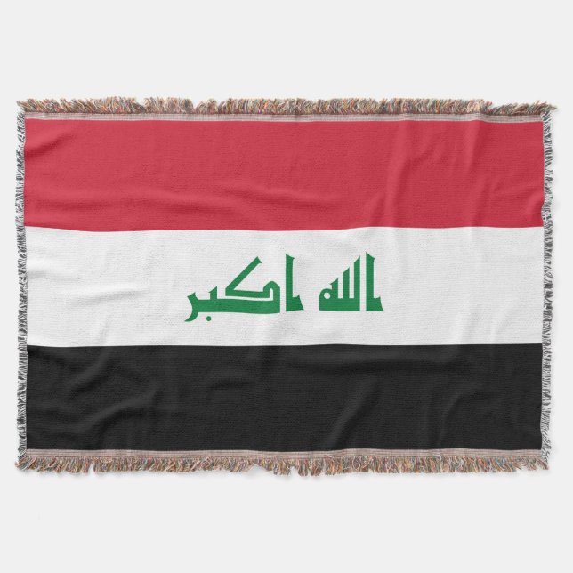 Manta Bandera de Iraq (Anverso)