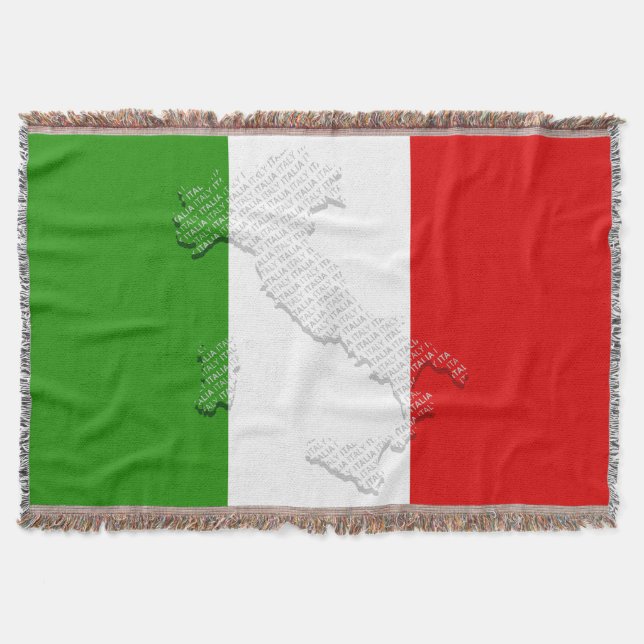 Manta Bandera de Italia (Anverso)