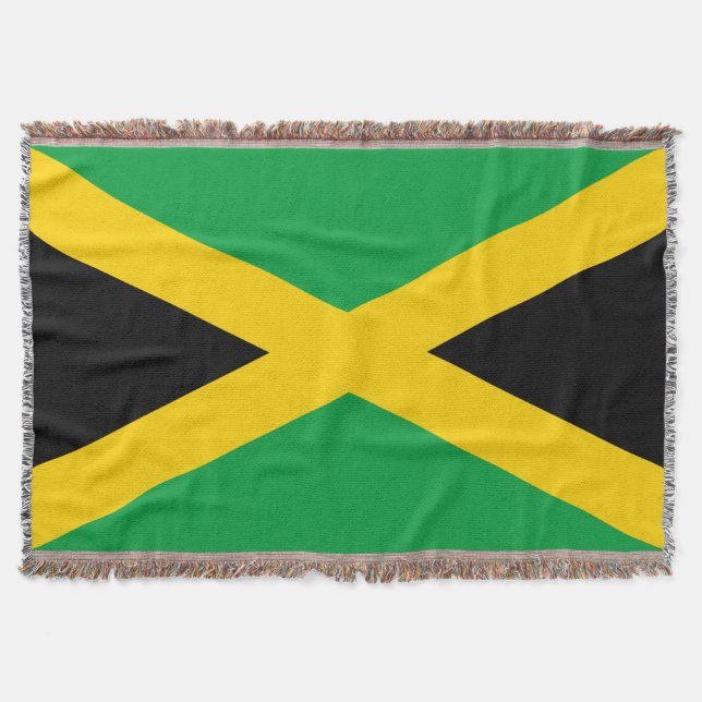 Manta Bandera de Jamaica (Anverso)