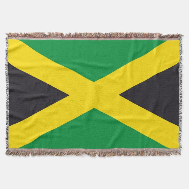 Manta Bandera de Jamaica (Anverso)