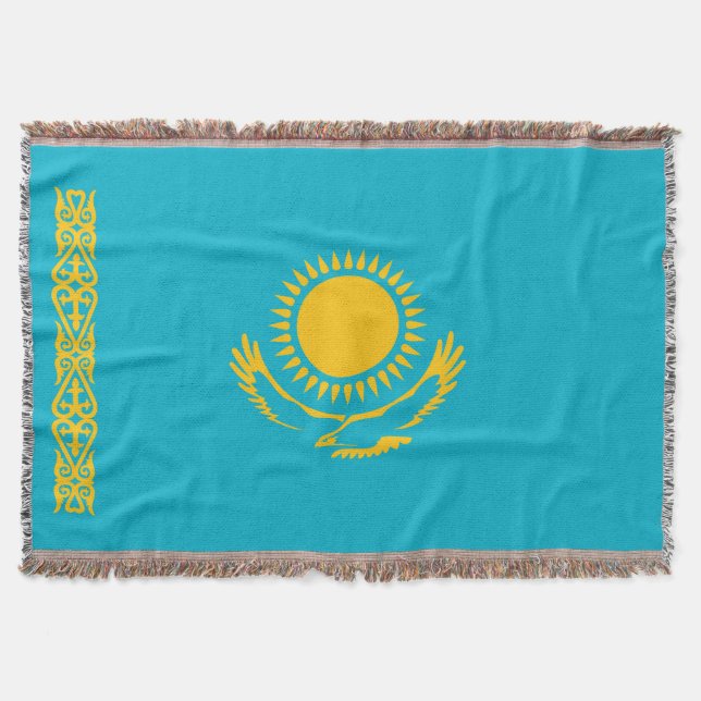 Manta Bandera de Kazajistán (Anverso)