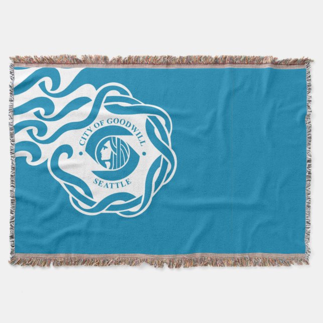 Manta Bandera de la ciudad de Seattle (Anverso)