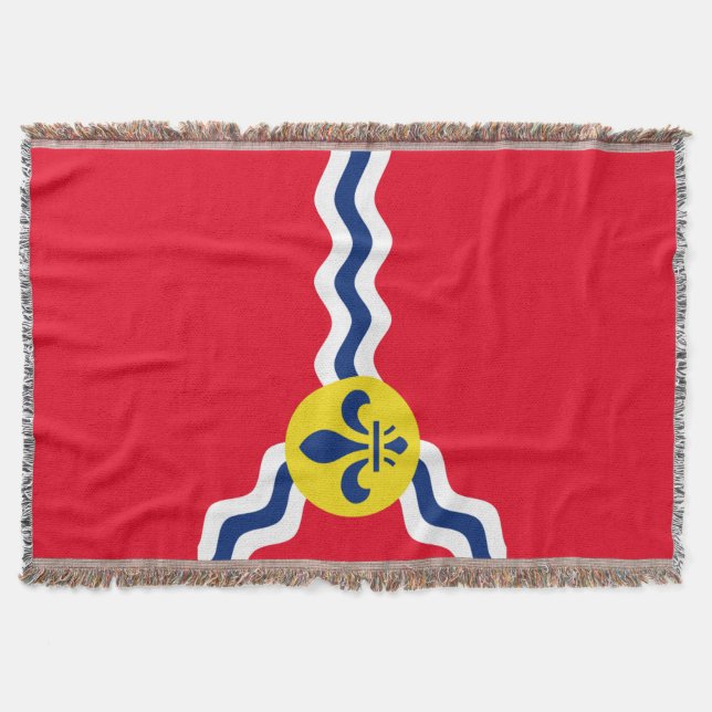 Manta Bandera de la ciudad de St. Louis (Anverso)