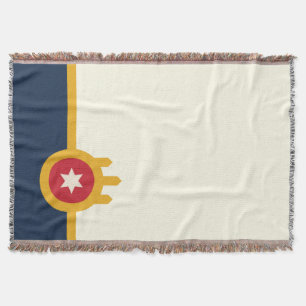 Manta Bandera de la ciudad de Tulsa